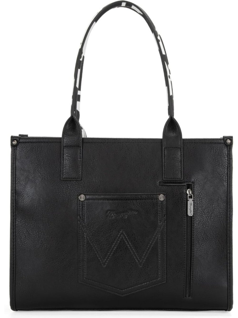 Wrangler Tote Bag for Women Western Cow Print Purse Designer Top Handle Handbags - Picture 6 of 6